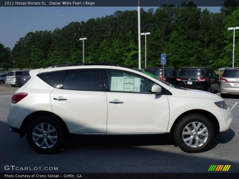 Glacier White Pearl / Beige 2011 Nissan Murano SL