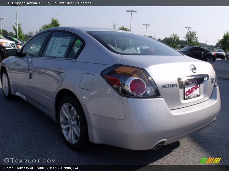 Brilliant Silver / Charcoal 2011 Nissan Altima 3.5 SR