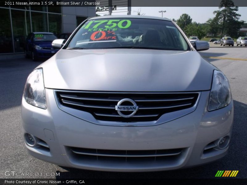 Brilliant Silver / Charcoal 2011 Nissan Altima 3.5 SR