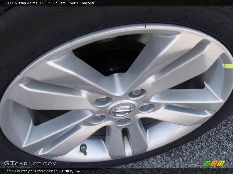 Brilliant Silver / Charcoal 2011 Nissan Altima 3.5 SR
