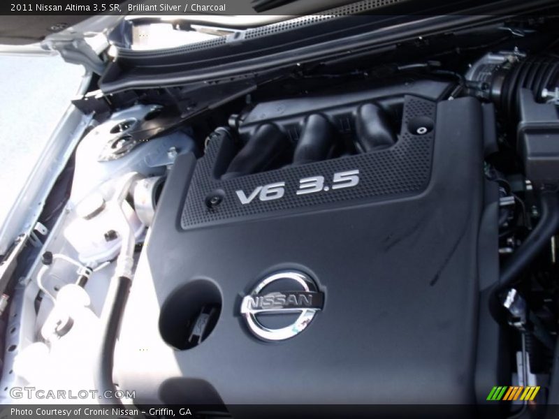 Brilliant Silver / Charcoal 2011 Nissan Altima 3.5 SR