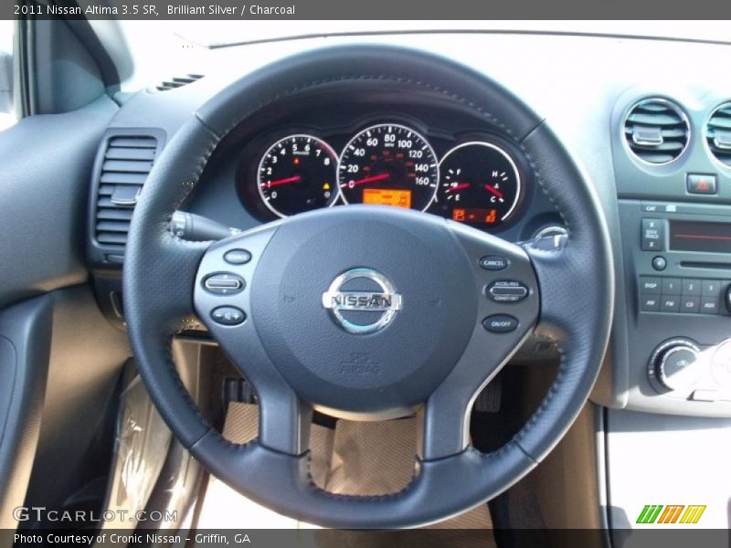 Brilliant Silver / Charcoal 2011 Nissan Altima 3.5 SR