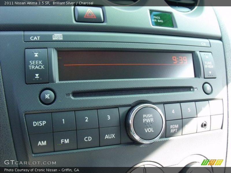 Brilliant Silver / Charcoal 2011 Nissan Altima 3.5 SR
