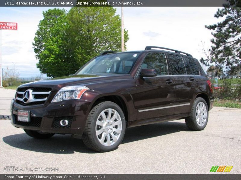 Cuprite Brown Metallic / Almond/Black 2011 Mercedes-Benz GLK 350 4Matic