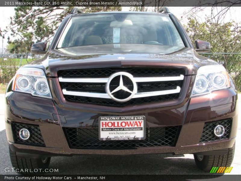 Cuprite Brown Metallic / Almond/Black 2011 Mercedes-Benz GLK 350 4Matic