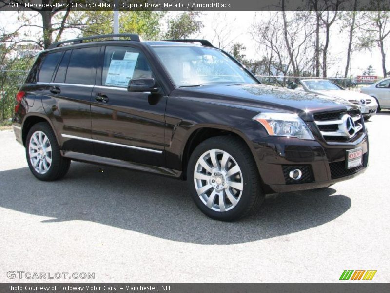 Cuprite Brown Metallic / Almond/Black 2011 Mercedes-Benz GLK 350 4Matic