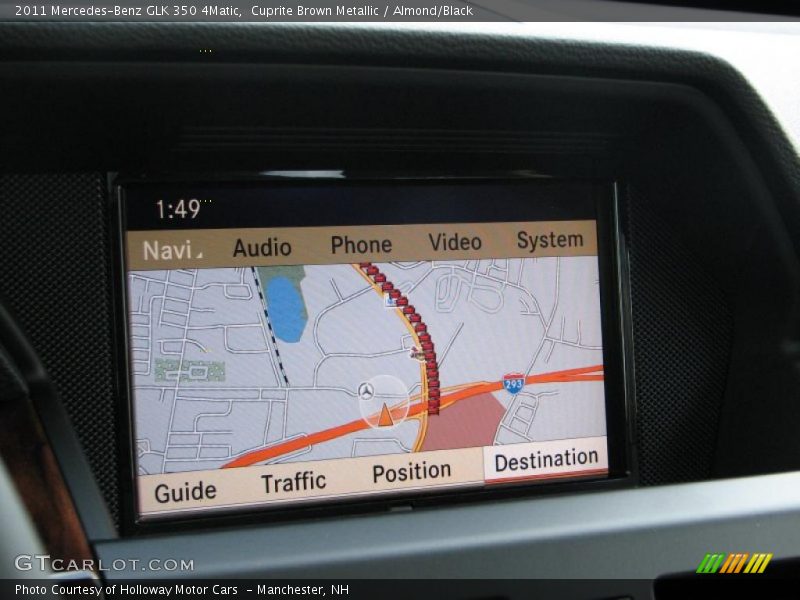 Cuprite Brown Metallic / Almond/Black 2011 Mercedes-Benz GLK 350 4Matic