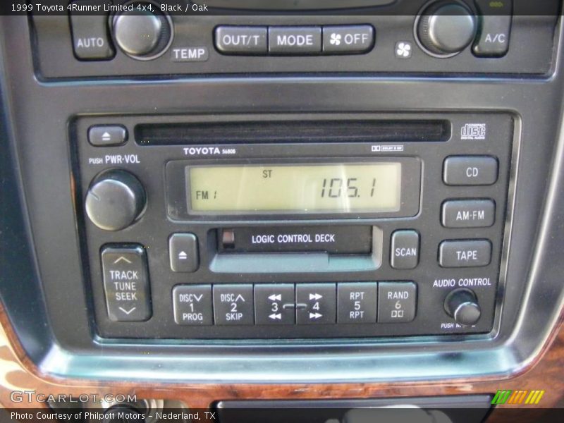 Black / Oak 1999 Toyota 4Runner Limited 4x4