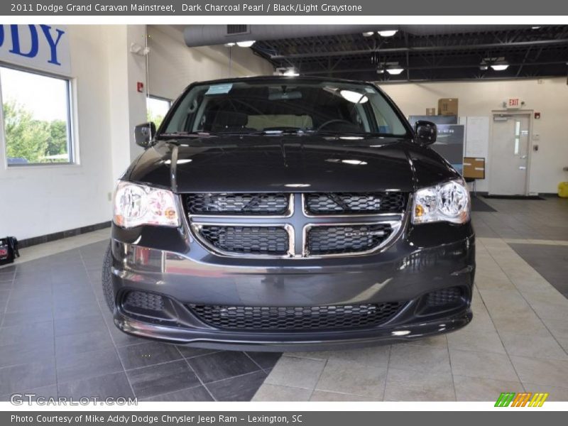 Dark Charcoal Pearl / Black/Light Graystone 2011 Dodge Grand Caravan Mainstreet
