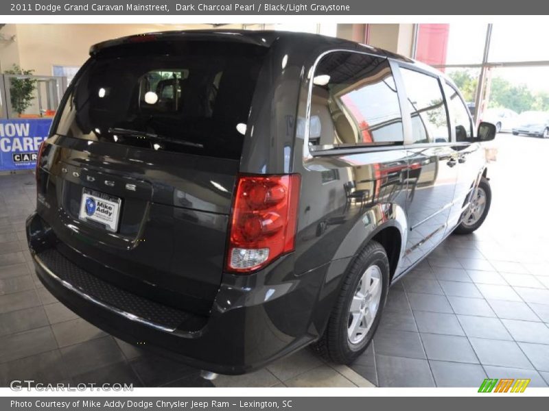 Dark Charcoal Pearl / Black/Light Graystone 2011 Dodge Grand Caravan Mainstreet