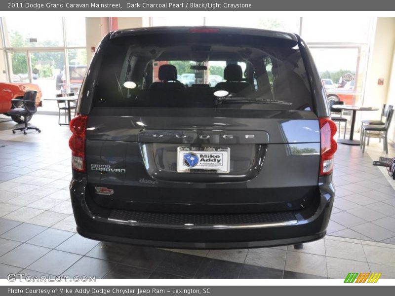 Dark Charcoal Pearl / Black/Light Graystone 2011 Dodge Grand Caravan Mainstreet