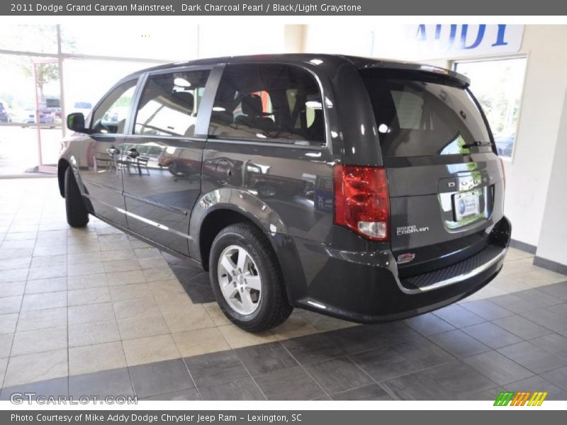 Dark Charcoal Pearl / Black/Light Graystone 2011 Dodge Grand Caravan Mainstreet