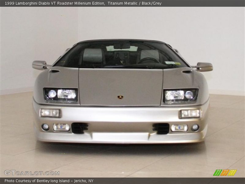 Titanium Metallic / Black/Grey 1999 Lamborghini Diablo VT Roadster Millenium Edition