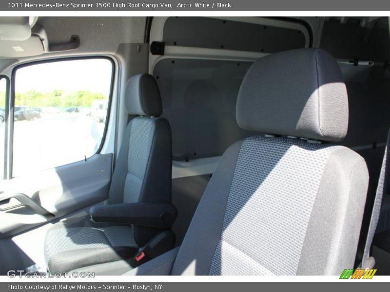 Arctic White / Black 2011 Mercedes-Benz Sprinter 3500 High Roof Cargo Van