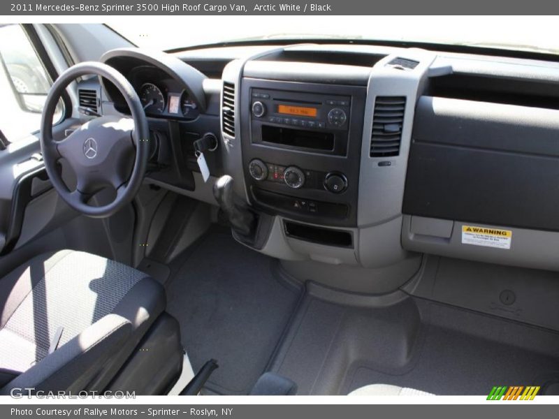 Arctic White / Black 2011 Mercedes-Benz Sprinter 3500 High Roof Cargo Van