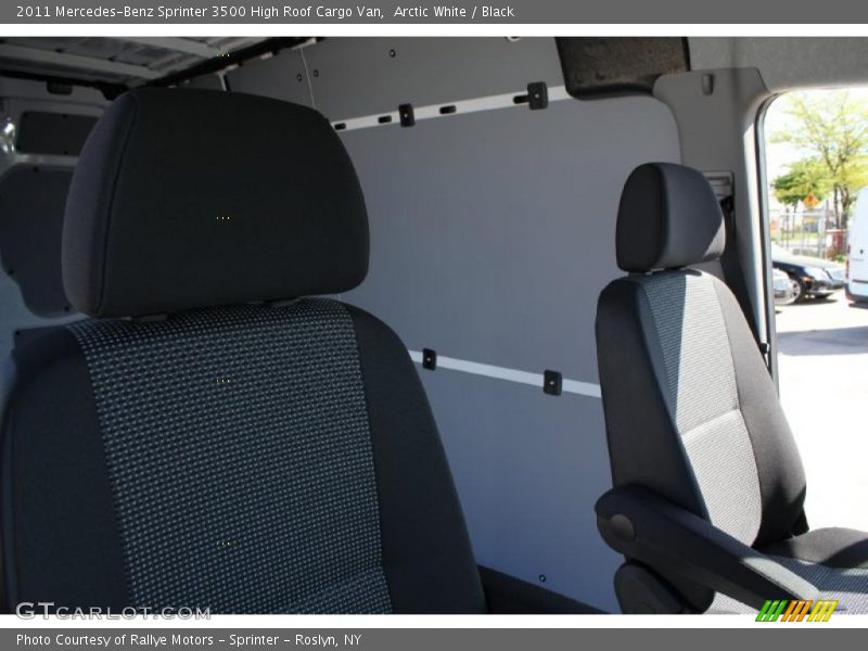  2011 Sprinter 3500 High Roof Cargo Van Black Interior