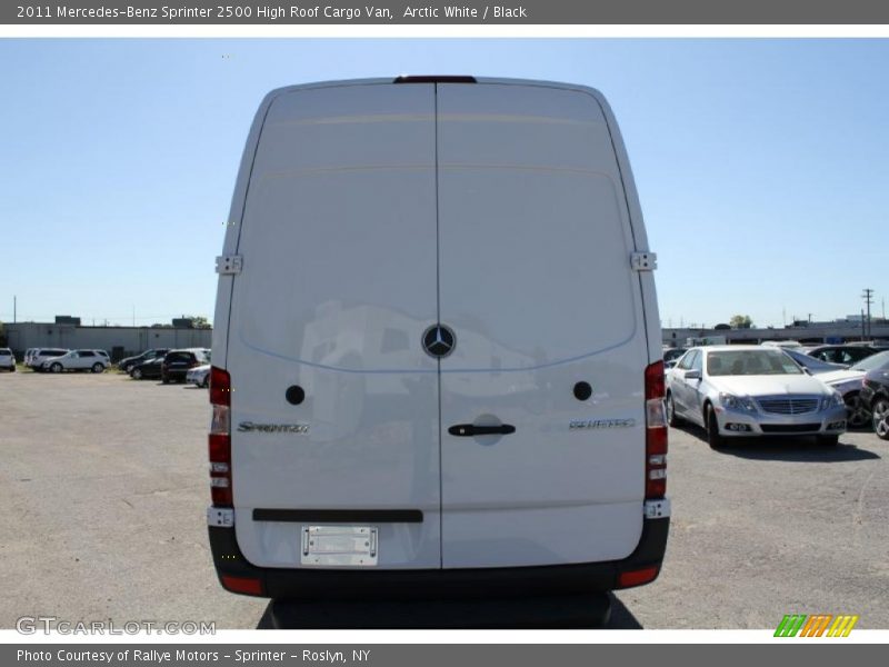 Arctic White / Black 2011 Mercedes-Benz Sprinter 2500 High Roof Cargo Van