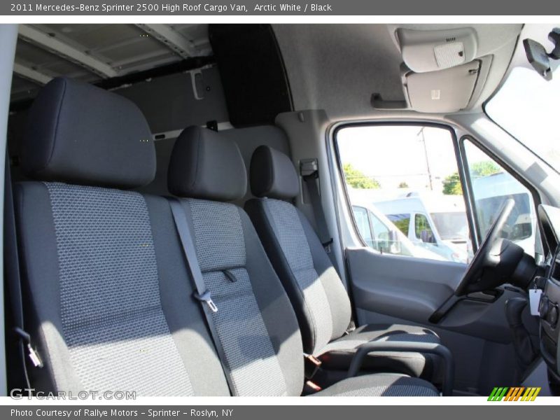 Arctic White / Black 2011 Mercedes-Benz Sprinter 2500 High Roof Cargo Van