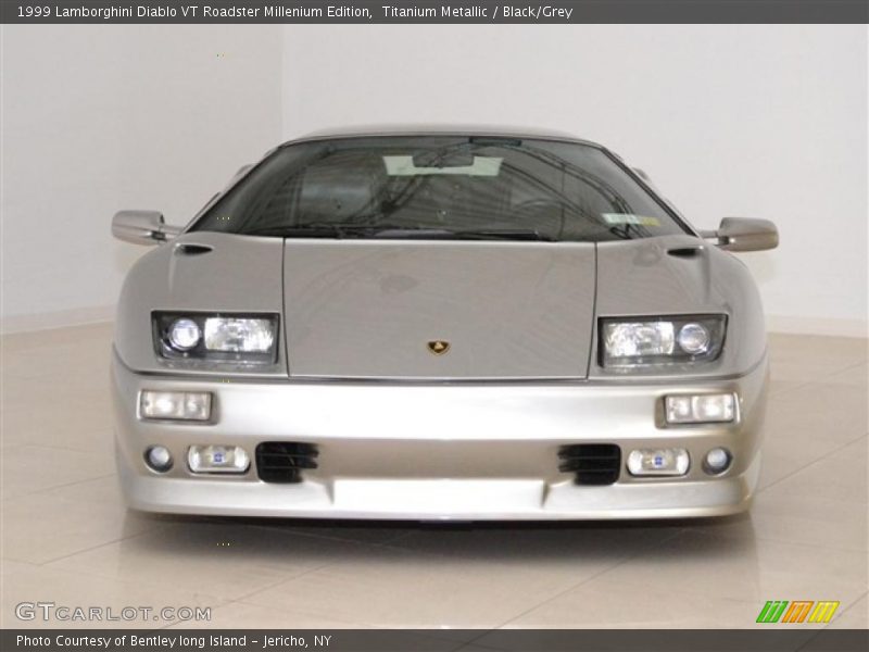 Titanium Metallic / Black/Grey 1999 Lamborghini Diablo VT Roadster Millenium Edition