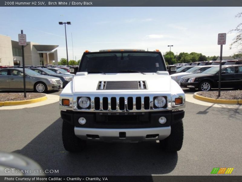 Birch White / Ebony Black 2008 Hummer H2 SUV