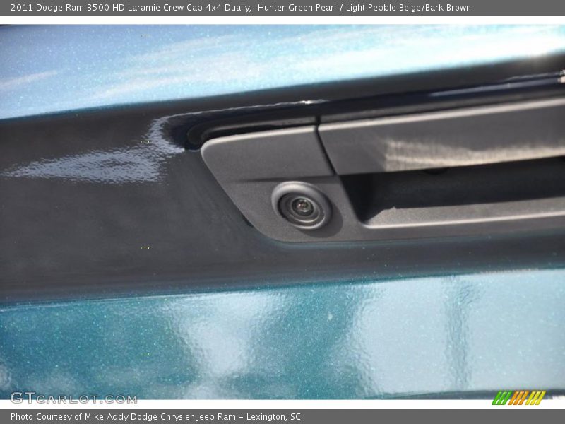 Hunter Green Pearl / Light Pebble Beige/Bark Brown 2011 Dodge Ram 3500 HD Laramie Crew Cab 4x4 Dually