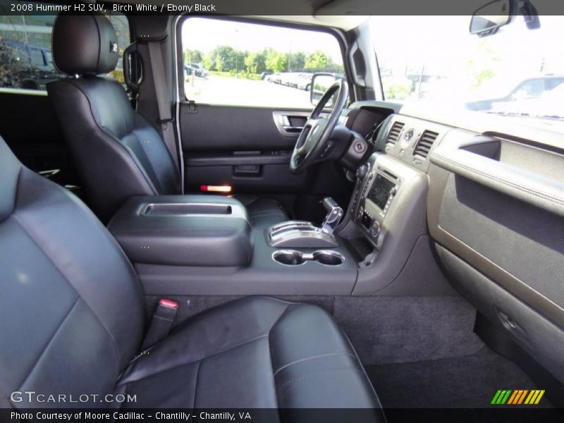 Birch White / Ebony Black 2008 Hummer H2 SUV