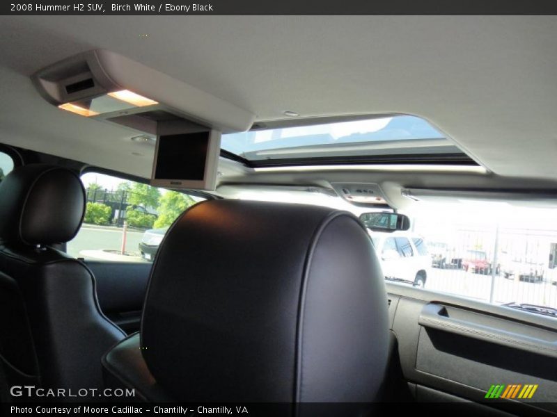 Birch White / Ebony Black 2008 Hummer H2 SUV