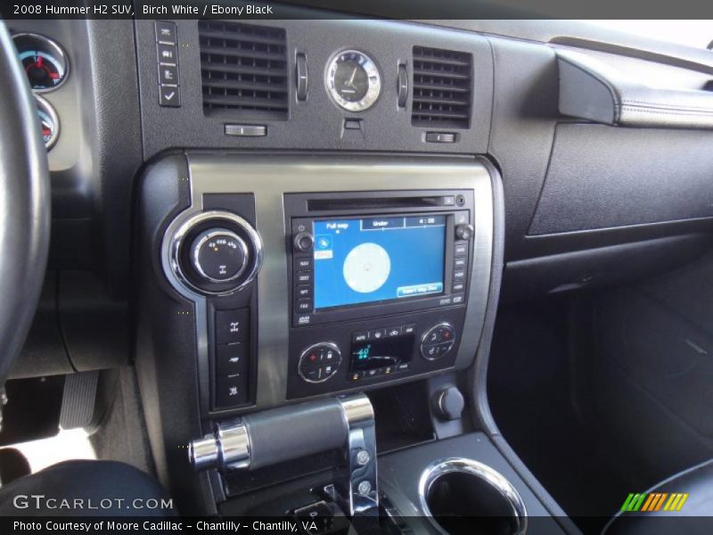 Birch White / Ebony Black 2008 Hummer H2 SUV