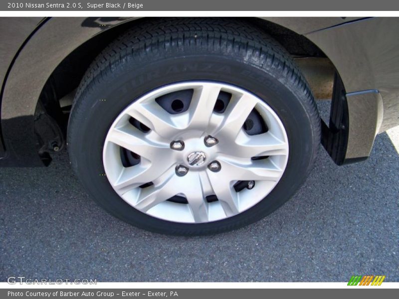 Super Black / Beige 2010 Nissan Sentra 2.0 S