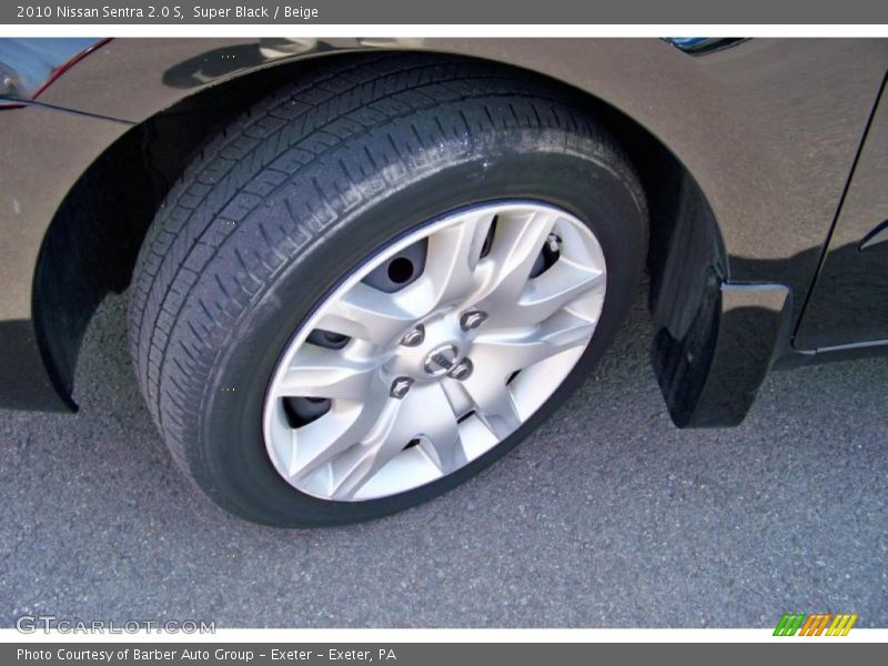 Super Black / Beige 2010 Nissan Sentra 2.0 S