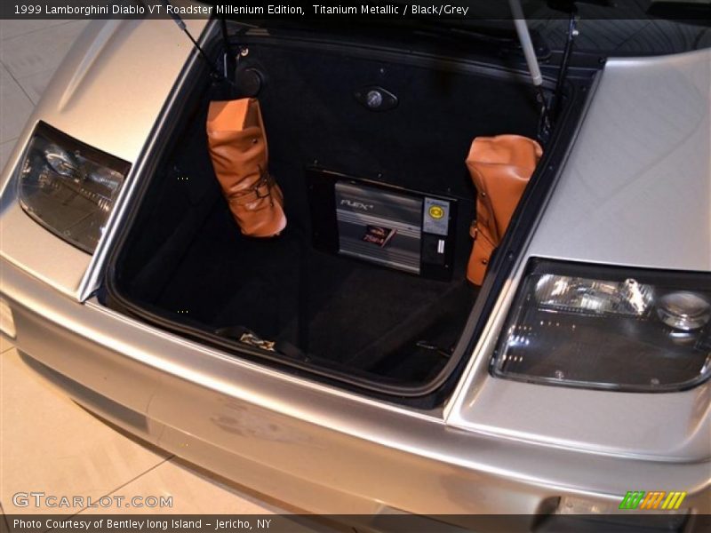 Titanium Metallic / Black/Grey 1999 Lamborghini Diablo VT Roadster Millenium Edition