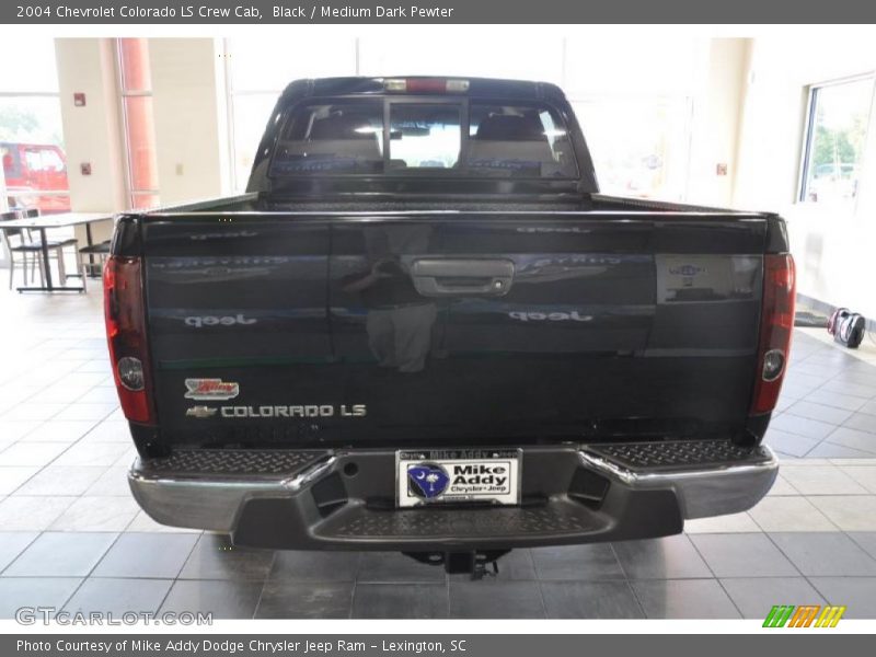 Black / Medium Dark Pewter 2004 Chevrolet Colorado LS Crew Cab