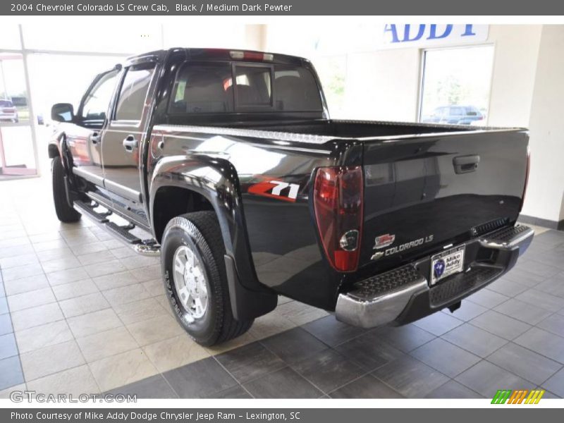 Black / Medium Dark Pewter 2004 Chevrolet Colorado LS Crew Cab