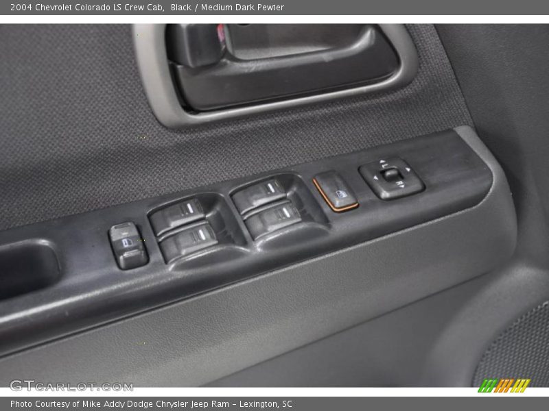 Black / Medium Dark Pewter 2004 Chevrolet Colorado LS Crew Cab