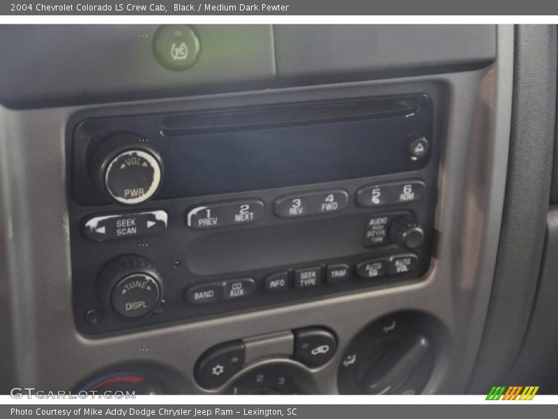 Black / Medium Dark Pewter 2004 Chevrolet Colorado LS Crew Cab