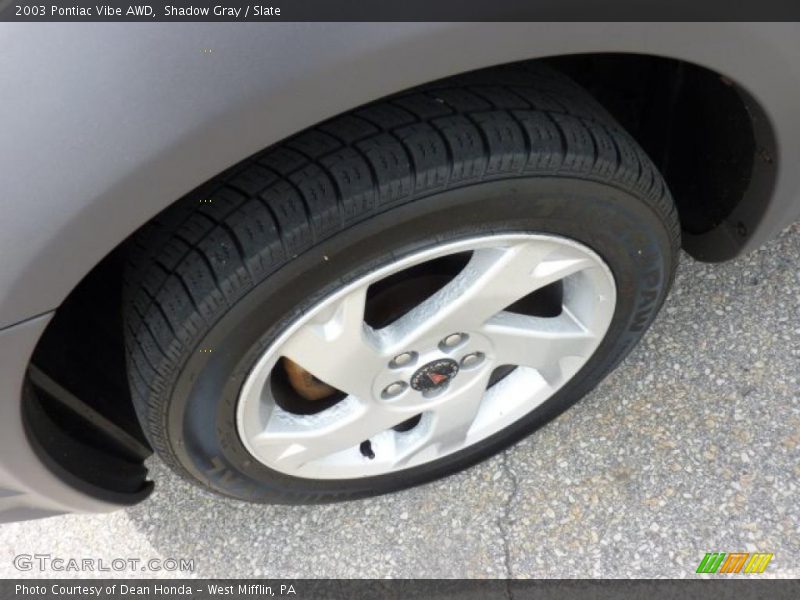 Shadow Gray / Slate 2003 Pontiac Vibe AWD