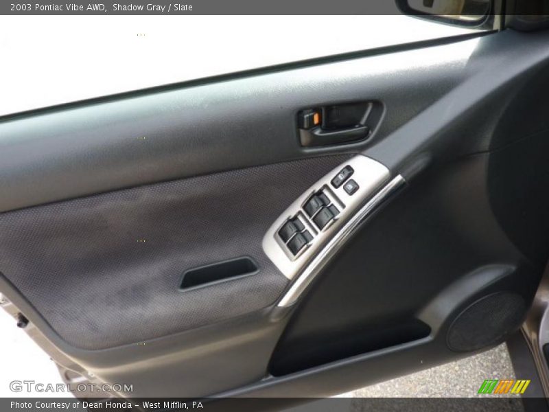Shadow Gray / Slate 2003 Pontiac Vibe AWD