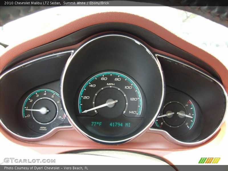  2010 Malibu LTZ Sedan LTZ Sedan Gauges