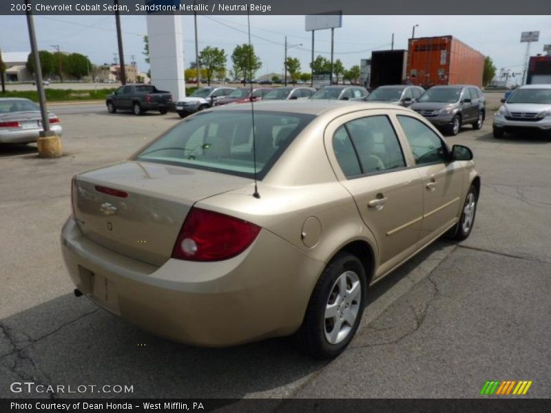 Sandstone Metallic / Neutral Beige 2005 Chevrolet Cobalt Sedan