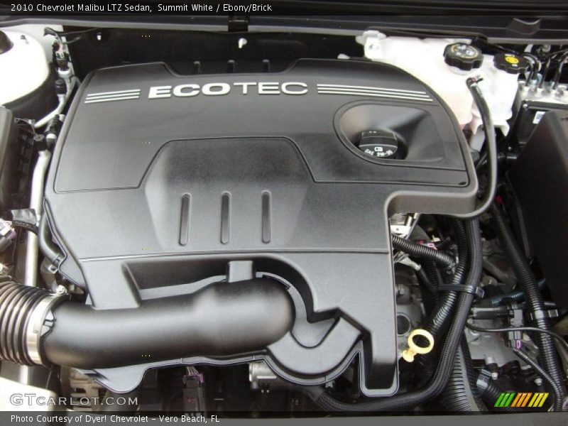  2010 Malibu LTZ Sedan Engine - 2.4 Liter DOHC 16-Valve VVT Ecotec 4 Cylinder