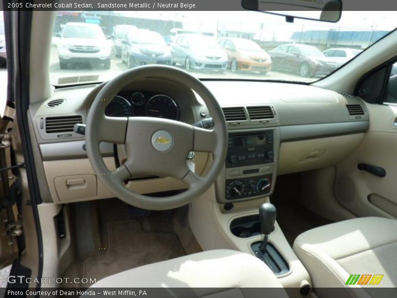 Sandstone Metallic / Neutral Beige 2005 Chevrolet Cobalt Sedan