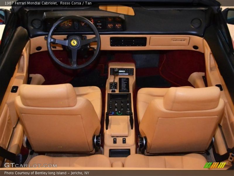  1987 Mondial Cabriolet Tan Interior