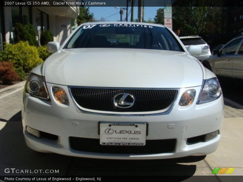 Glacier Frost Mica / Cashmere 2007 Lexus GS 350 AWD