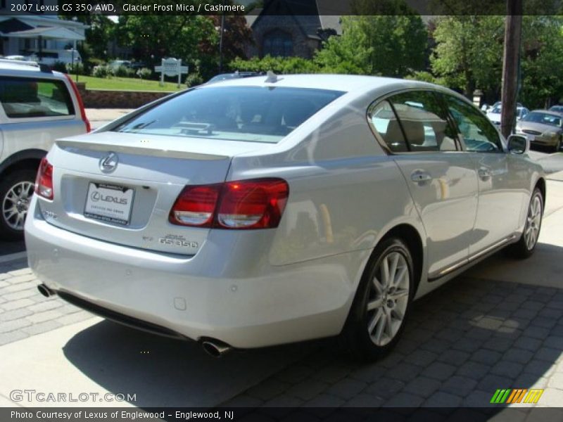 Glacier Frost Mica / Cashmere 2007 Lexus GS 350 AWD