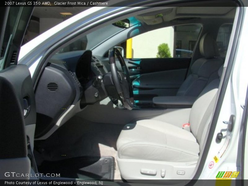 Glacier Frost Mica / Cashmere 2007 Lexus GS 350 AWD