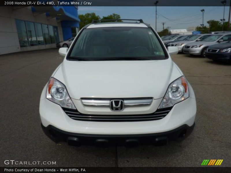 Taffeta White / Gray 2008 Honda CR-V EX-L 4WD