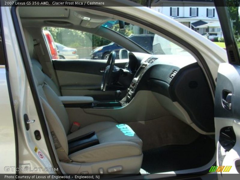 Glacier Frost Mica / Cashmere 2007 Lexus GS 350 AWD
