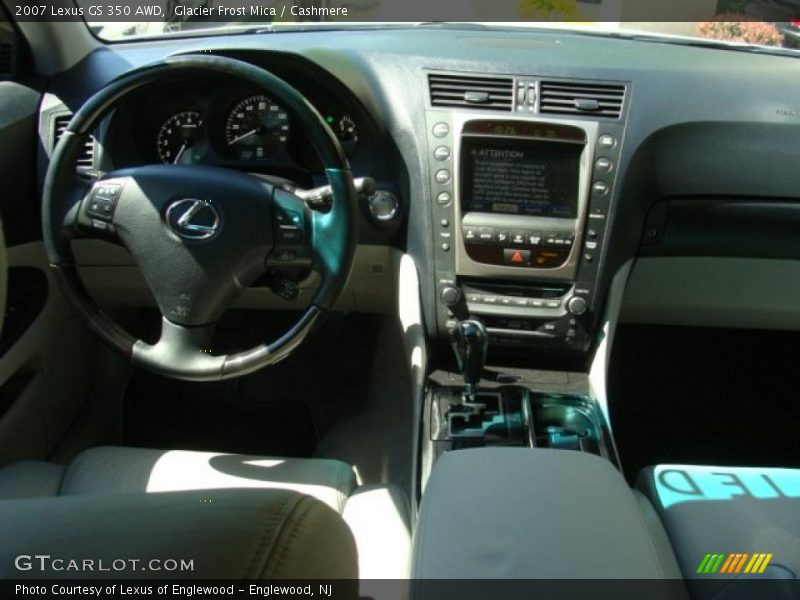 Glacier Frost Mica / Cashmere 2007 Lexus GS 350 AWD