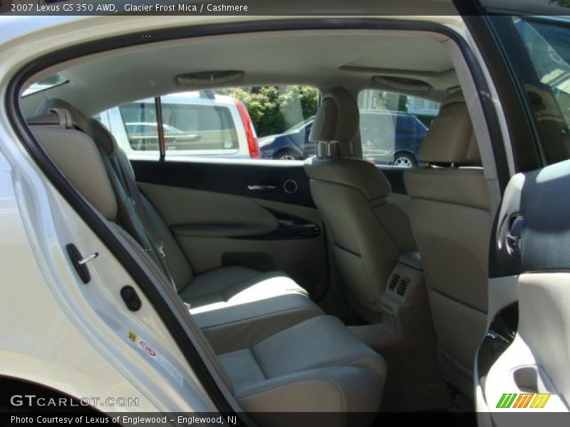 Glacier Frost Mica / Cashmere 2007 Lexus GS 350 AWD
