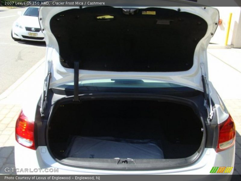 Glacier Frost Mica / Cashmere 2007 Lexus GS 350 AWD